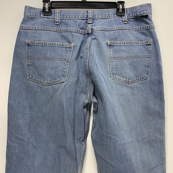 Workrite FR Mens Classic Straight Pants Blue Rugged Westex Ultrasoft 38 x 31 - Picture 6 of 8